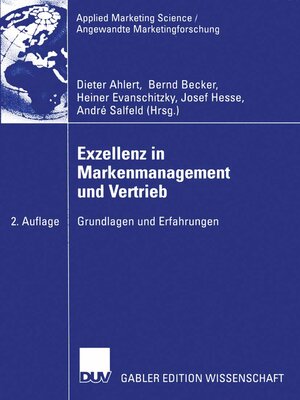cover image of Exzellenz in Markenmanagement und Vertrieb